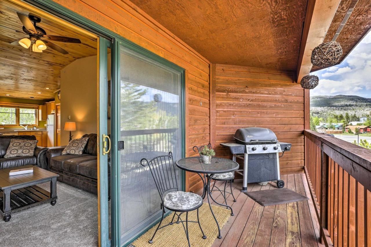 Mountain-View Condo With Deck Walk To Grand Lake Eksteriør bilde