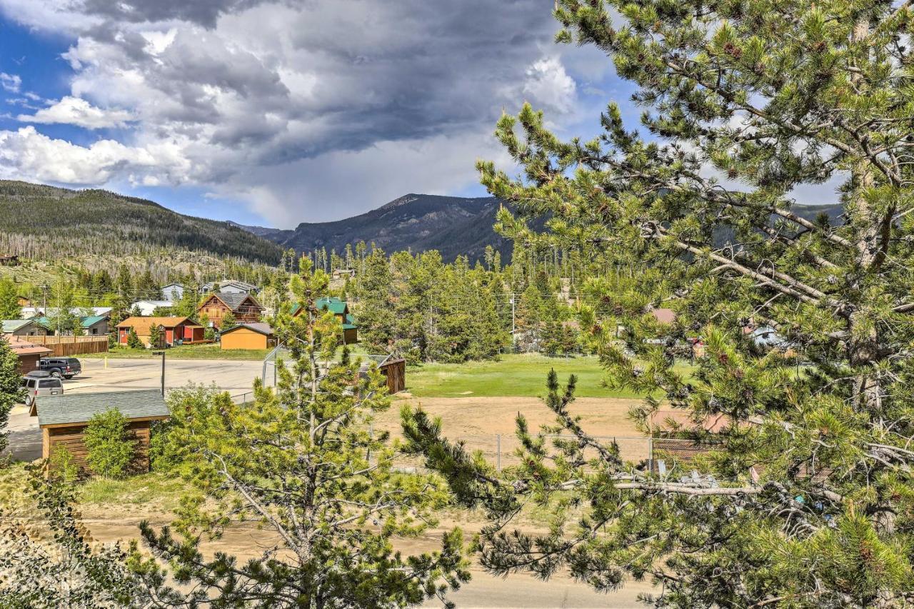 Mountain-View Condo With Deck Walk To Grand Lake Eksteriør bilde