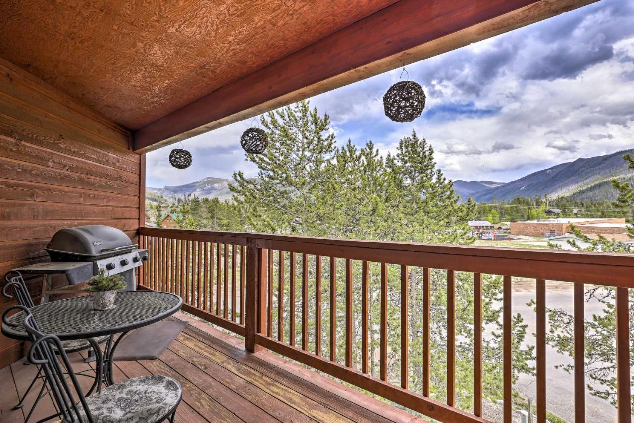 Mountain-View Condo With Deck Walk To Grand Lake Eksteriør bilde